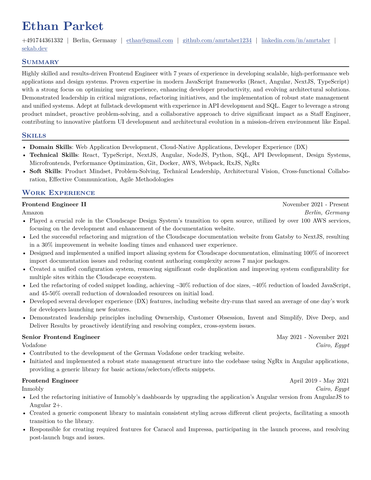 Classic Resume Preview